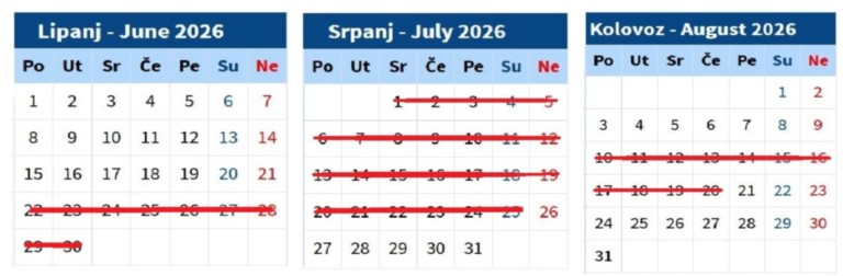 2026 termini