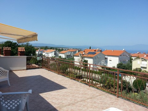 terasa i pogled na Kvarner C